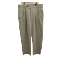 90s GIORGIO ARMANI ウールナイロン ツータック スラックス - メルカリ