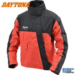DAYTONA デイトナ 48255 DR-001 ハイパフォーマンスレインウエア ジャケット レッド サイズ:M