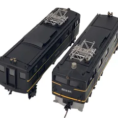 メーカー不明 EH10 電気機関車 2両セット HOゲージ 鉄道模型 ジャンク Z11638044