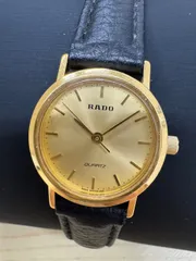 I【現状不動品・動作未確認】RADO　ラドー　205.9505.2　レディース　ゴールド文字盤　腕時計　I-0.1-0.2