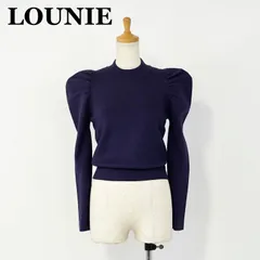 LOUNIE パフスリーブニット