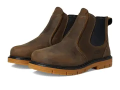 キーン メンズ シューズ ブーツ・レインブーツ Keen Utility San Jose PullOn Boot Aluminum Toe Cascade BrownG ブラウン