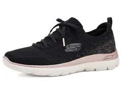 スケッチャーズ レディース シューズ スニーカー Skechers Arch Fit Summitshimmeringrace Black Rose Gold ブラック