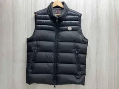 MONCLER メンズ ダウンベスト ブラック サイズ3 モンクレール