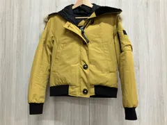 CANADA GOOSE カナダグース ダウンジャケット Labrador Bomber Heritage 7967JI Sサイズ イエロー