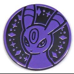 【中古】サプライ [単品] ブラッキー(紫) ポケモンコイン 「ポケモンカードゲーム MEGA 30th CELEBRATION プレミアムデッキセット エーフィ・ブラッキー」 同梱品