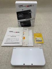 ◆New ニンテンドー3DSLL本体 パールホワイト　0012568416