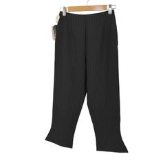 コムデギャルソン COMME des GARCONS 90s AD1992 93SS ウール ストライプ サイドジップ フレアパンツ レディース  S