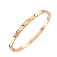 カルティエ Cartier ラブ ブレス スモール SM #17 K18 PG ピンクゴールド 750 ブレスレット バングル Love Bracele【証明書付き】 90337467