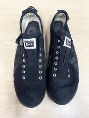 Onitsuka Tiger オニツカタイガー MEXICO66 メキシコ 66 スリッポン D3K0Q スニーカー サイズ 27.5cm ブラック アシックス