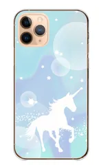 iPhone18_Pro ケース カバー アイフォン18プロ スマホケース ハードケース ユニコーン ゆにこーん 夢かわ 夢かわいい y2k マーブル シルエットオシャレ おしゃれ カラー04