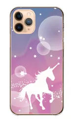 iPhone18_Pro ケース カバー アイフォン18プロ スマホケース ハードケース ユニコーン ゆにこーん 夢かわ 夢かわいい y2k マーブル シルエットオシャレ おしゃれ カラー05