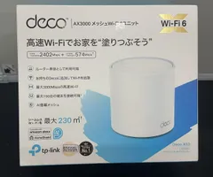 TP-Link Deco X50 1P AX3000 Wi-Fi 6 メッシュWi-Fiルーター ++926084