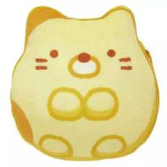 [중고] 잡화 고양이 빵 파우치 [스미코구라시]