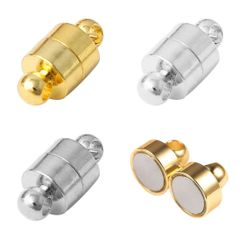1468 マグネットクラスプ 留め具 カン付き アクセサリーパーツ 2セット
