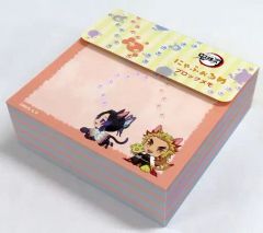 [중고] 노트·메모장 집합 야후우루메 블록 메모 [귀멸의 칼날]