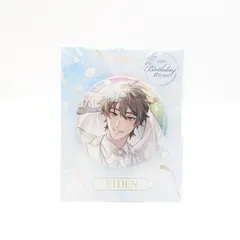 NU:カーニバル エイト バースデー×animate  cafe 台紙付きグリッター缶バッジ エイトバースデーver. 未開封 アニメイト Eiden ニューカーニバル