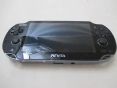 中古品 ゲーム PS Vita 本体 PCH-1100 クリスタルブラック 動作品