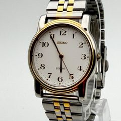 SEIKO : LUCENT 腕時計 5E21-5C10☆コンビ 稼働品 - メルカリ