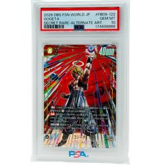 PSA10】ゴジータ:BR SDV7-SEC2 パラレル ドラゴンボール スーパー