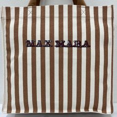 mxmb1 新品未使用 Max Mara マックスマーラ キャンバストートバッグ