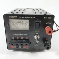 ★ ダイワ DC-DCコンバーター SD-30F 24V→13.8V MAX 30A アマチュア無線 デコデコ DAIWA  動作未 ジャンク品