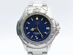 タグホイヤー TAG Heuer Professional WF1113-K0 クォーツ 腕時計 36mm メンズ ブルー文字盤