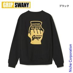 【新品】 GRIP SWANY(グリップスワニー) GS スウェット クルー GSMCT-228 アウトドア ウェア メンズ 裏毛 トレーナー クルーネック