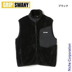 【新品】 GRIP SWANY(グリップスワニー) ギア フリース ベスト GSMCV-213 アウトドア ウェア アウター ユニセックス フリースベスト ボアベスト