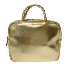 COMME des GARCONS 꼼데가르송 스퀘어 핸드백 OZ-K 216 골드