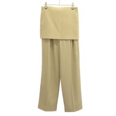 SCYE サイ Wool Gaberdine Oversized Trousers ウールギャバジン