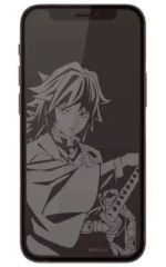 [중고] 모바일 잡화 토미오카 요시바타 iPhone 12 mini 대응 유리 스크린 프로텍터 [귀멸의 칼날]