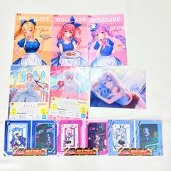 ホロライブ 一番くじ クリアファイル＆ステッカー賞 ポストカードセット まとめ売り