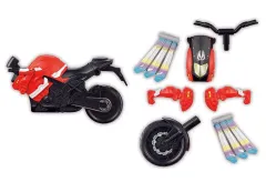 【中古】食玩 トレーディングフィギュア ブーストライカー セット 「装動 仮面ライダーガヴGV2 Feat.装動 仮面ライダーギーツ」