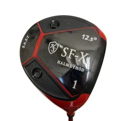 【中古】 ハルスポーツ(PHARAOH) PHARAOH SF-X HALMETHOD(レッド) 12.5° ドライバー DR オリジナルカーボン (フレックスR) メンズ 男性用 右利き 右用 Cランク ゴルフクラブ