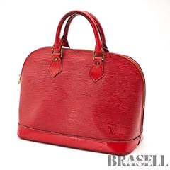 LOUIS VUITTON エピ アルマ M52147 バッグ ハンドバッグ レッド レディース