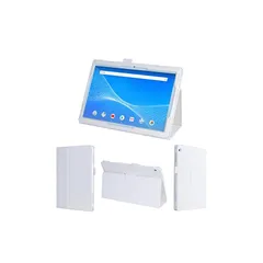 【新品】 wisers タッチペン・保護フィルム付 LAVIE Tab E TE410/JAW PC-TE410JAW 10.1インチ NEC タブレット ケース カバー ホワイト