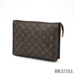 LOUIS VUITTON ポッシュトワレット26 M47542 バッグ ハンドバッグ セカンドバッグ ブラウン レディース メンズ