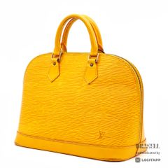 LOUIS VUITTON ルイ・ヴィトン アルマPM M52149 エピレザー イエロー ハンドバッグ