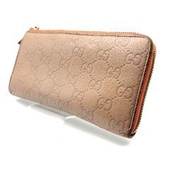 良品 】GUCCI グッチ GGキャンバス ラウンドファスナー ロング