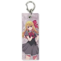 [Used] Ruby Keychain Graphic Tag "Oshi no Ko"