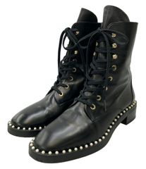スチュアート ワイツマン レースアップショートブーツ 1W 15664 レディース SIZE 7 stuart weitzman