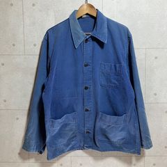 ユーロ フレンチワークジャケット カバーオール L~XL相当 - メルカリ