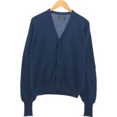 古着 アクリルニットカーディガン USA製 メンズM相当/eaa543988