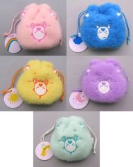 [중고] 가방 전 5 종 세트 건착 미니 파우치 [Care Bears-케어 베어-]