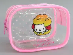 【中古】バッグ にゃんにゃんにゃんこ ぷくぷくクリアポーチ 「サンエックスユニバース」