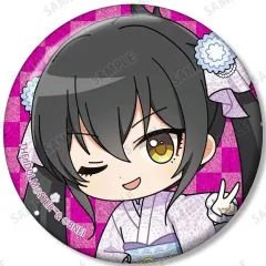 【中古】バッジ・ピンズ 的場梨沙 「アイドルマスター シンデレラガールズ POP UP STREET in 奥山おまいりまち・浅草西参道 トレーディング ちびキャラ レース着物ver. グリッター缶バッジ」