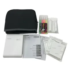 186000 通電確認のみ canon キャノン SELPHY SQUARE QX10コンパクトフォトプリンター CD1158  ホワイト