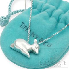 希少 美品 Tiffany&Co. ヴィンテージ ティファニー M カデナ ロック