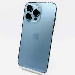 au iPhone 13 Pro 256GB シエラブルー MLUU3J/A　SIMロック解除済み　利用制限〇　動作確認済み
